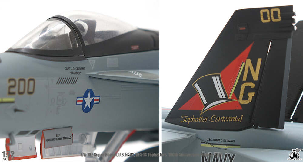 F/A18E Super Hornet US Navy, VFA-14 Tophatters, 100th F/A18E Super Hornet US Navy, VFA-14 Tophatters, 100th