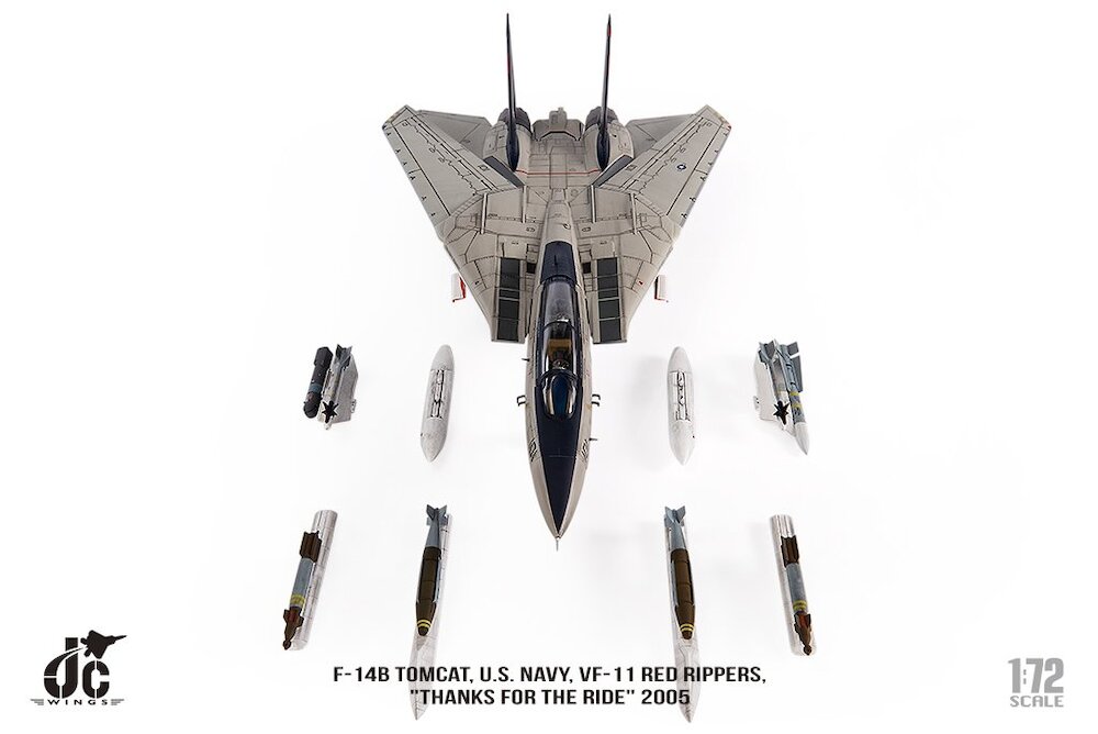 Grumman F14B Tomcat US Navy, Red Rippers, 