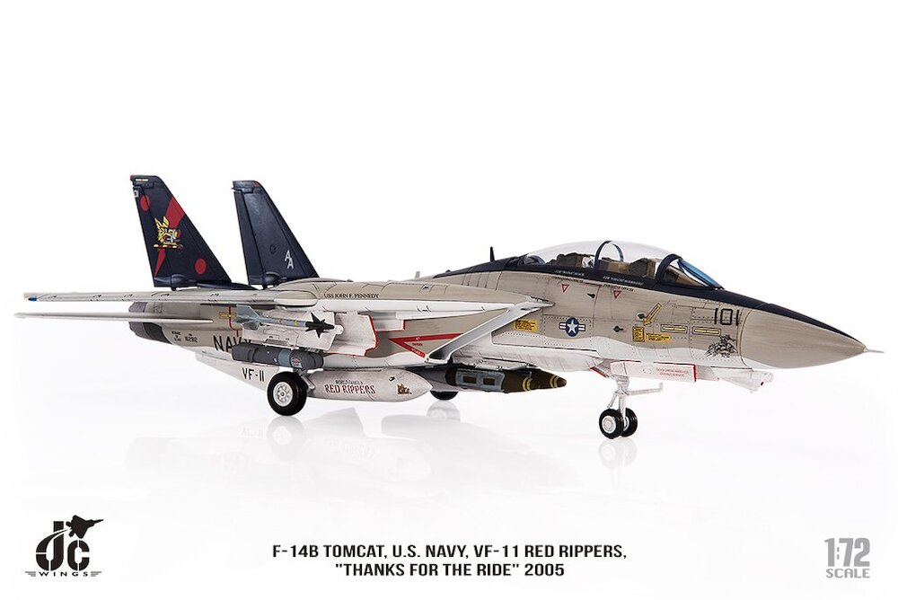 航空機・ヘリコプター F-14B TOMCAT Red Rippers Cag Bird Aircraft profile print of F-14B Tomcat VF-11 Red Rippers