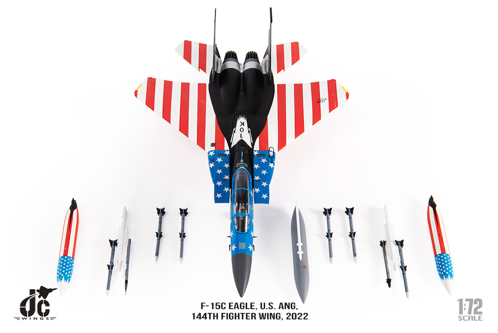 McDonnell Douglas F15C US ANG, 144th Fighter Wing, 2022