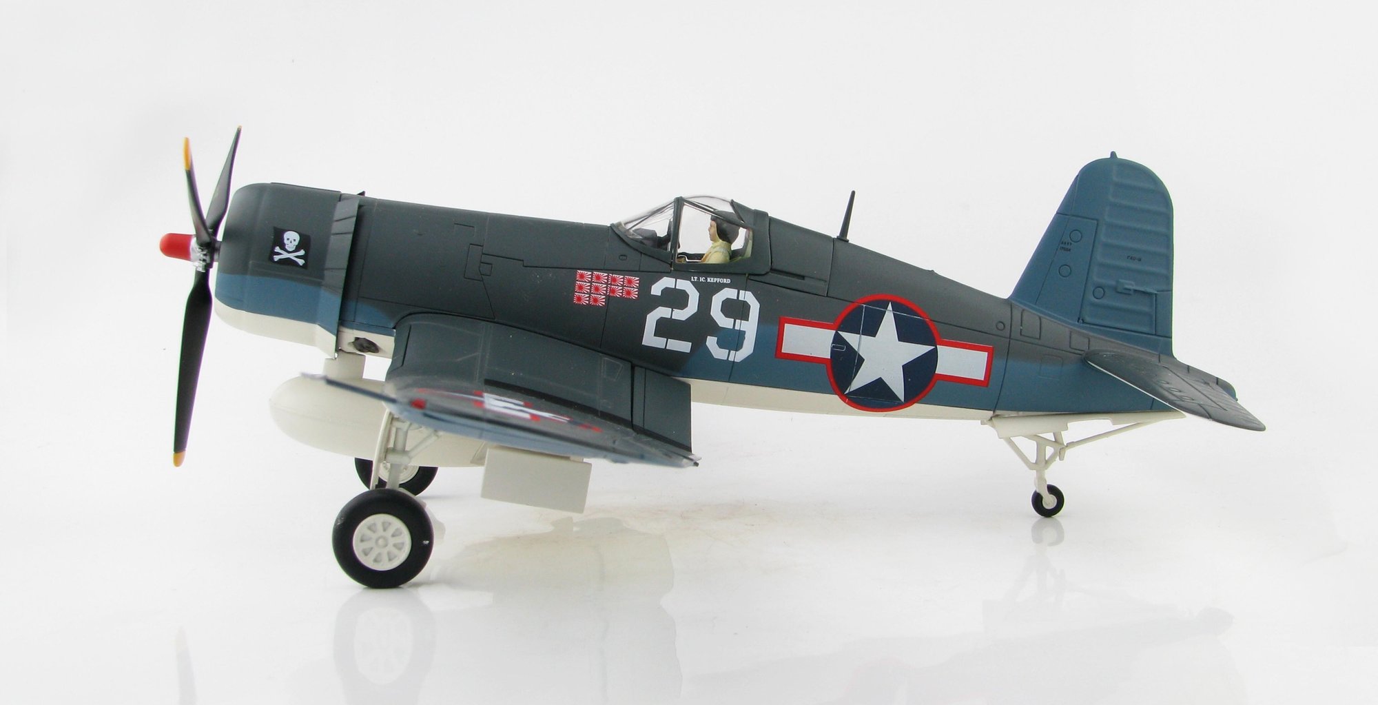 F4U-1A Corsair White 29 VF-17 Jolly Rogers, Lt(JG). Ira C