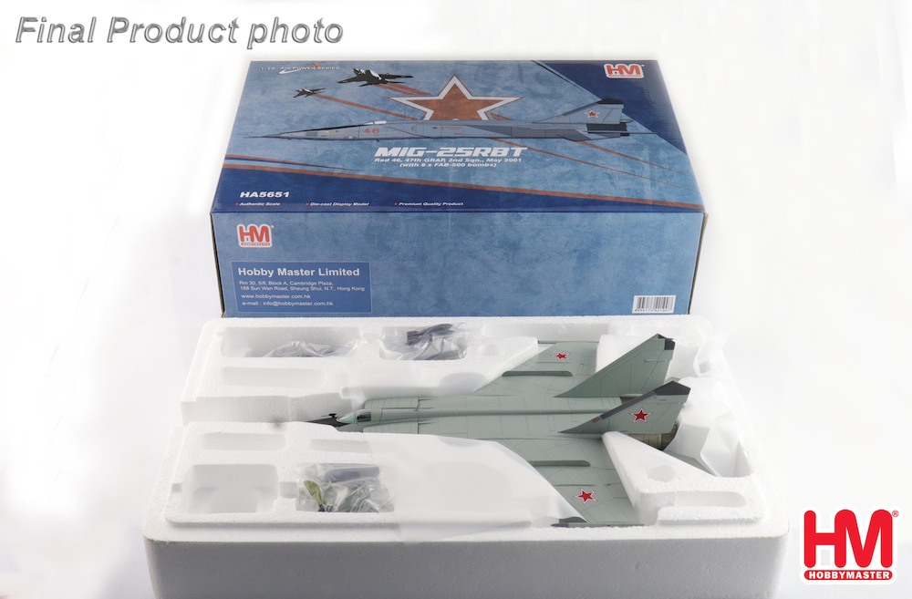 OPO 10 – Avion MiG-25RBT Foxbat – Échelle 1/100 – Russian Air Force 2012 – Collection Hachette