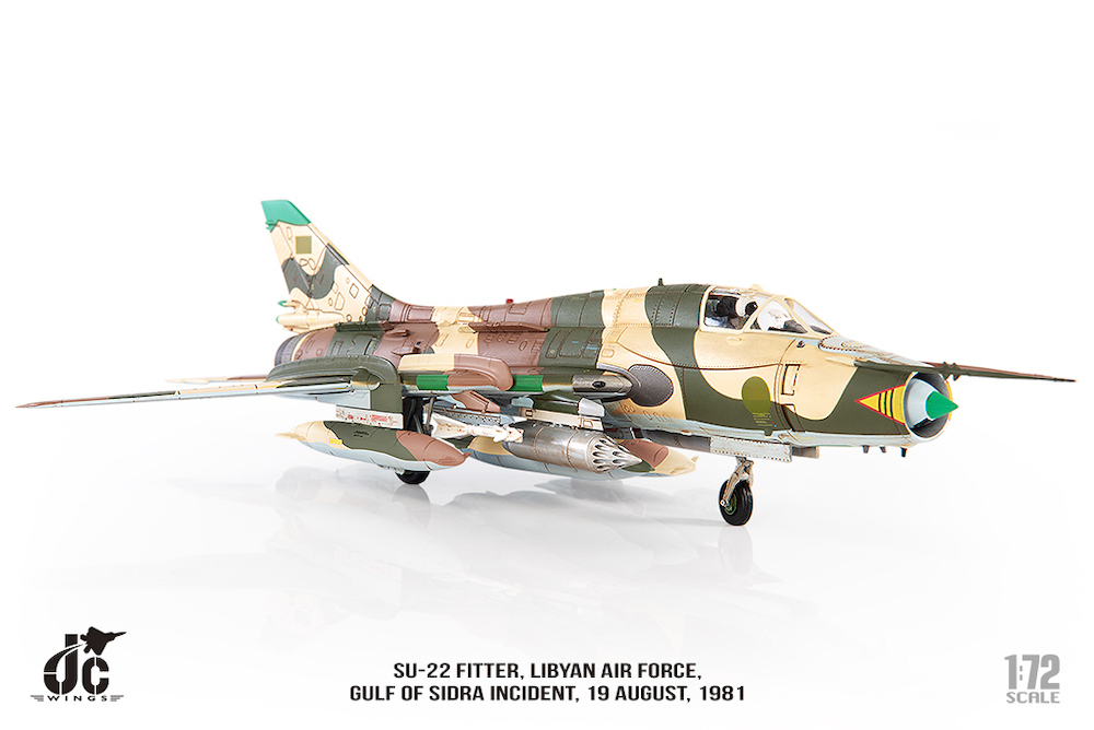 Sukhoi Su22 Fitter Libyan Air Force, Gulf of Sidra incident