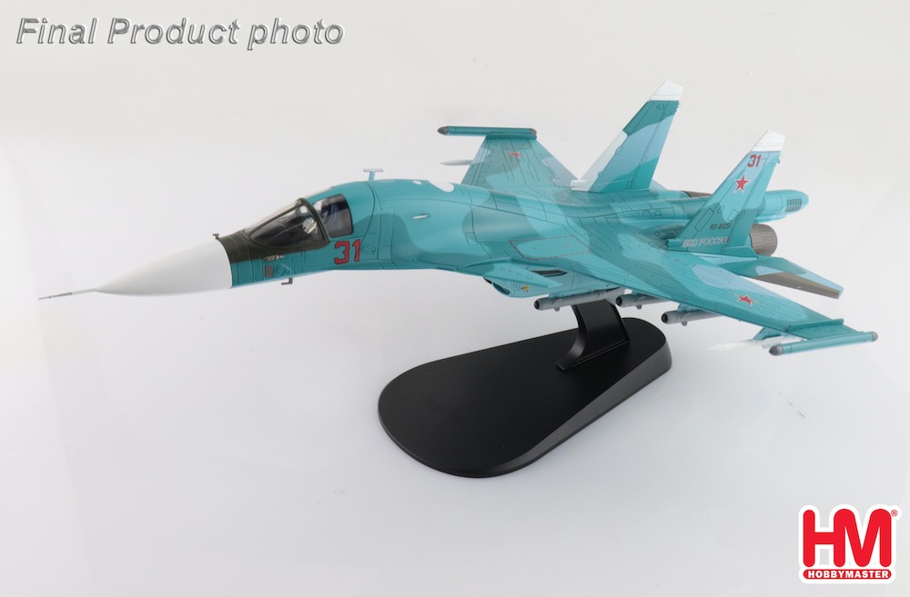 Sukhoi SU34 Fullback Fighter Bomber 