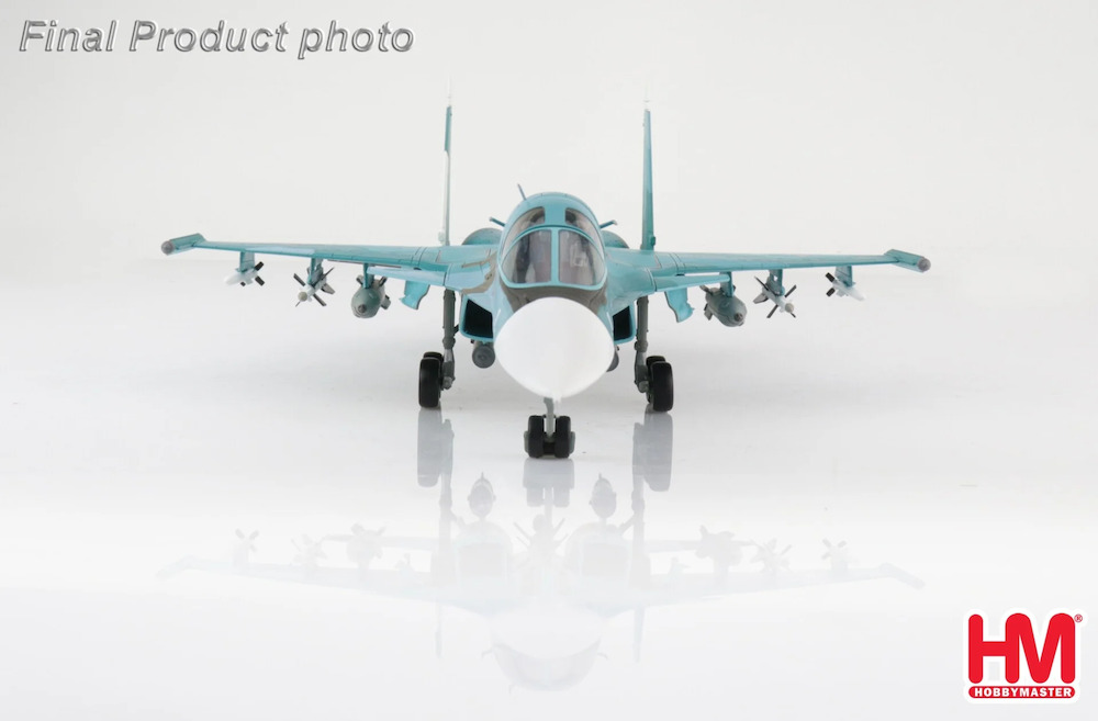 Sukhoi SU34 Fullback Fighter Bomber Red 24, Russian Air