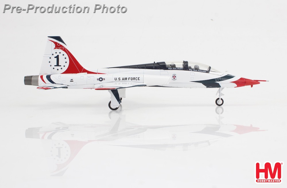 T38 Talon Thunderbirds No.1 plane, 1970s | Modelsnavigator.com