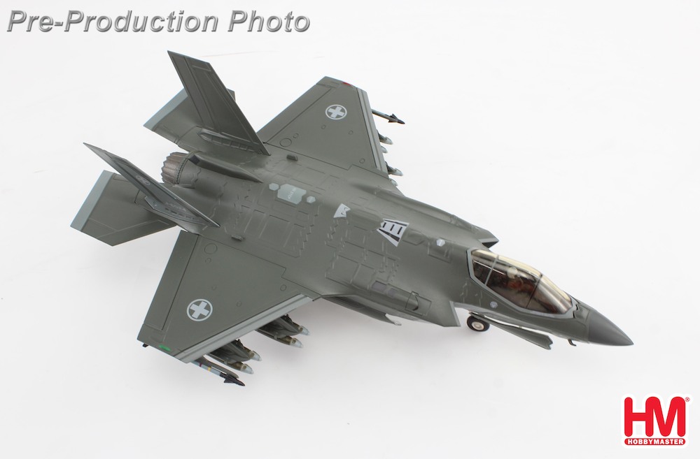 【未使用品】HOBBYMASTER F-35 LIGHTNINGⅡ HA4431 F35A Lightning II Swiss Air Force, 2023 | Modelsnavigator.com
