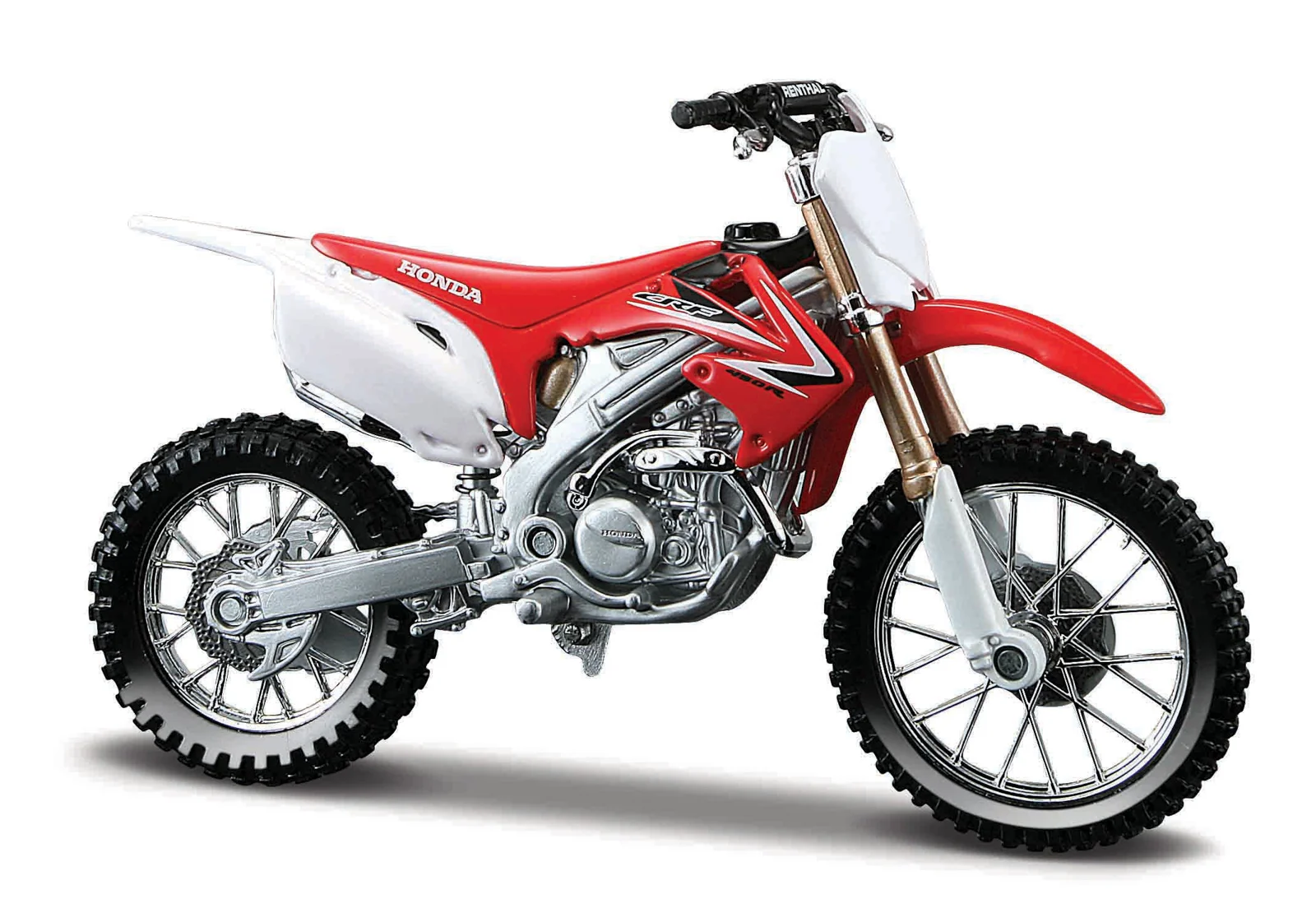 Red and white honda dirt bike on sale