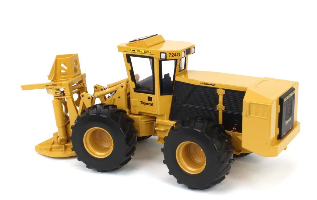 1:32 *TIGERCAT* Model 724G WHEELED FELLER BUNCHER Forestry