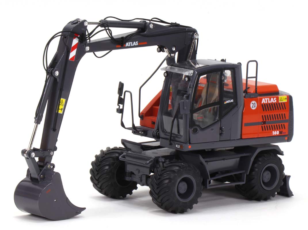 Atlas 160W wheeled Excavator | Modelsnavigator.com