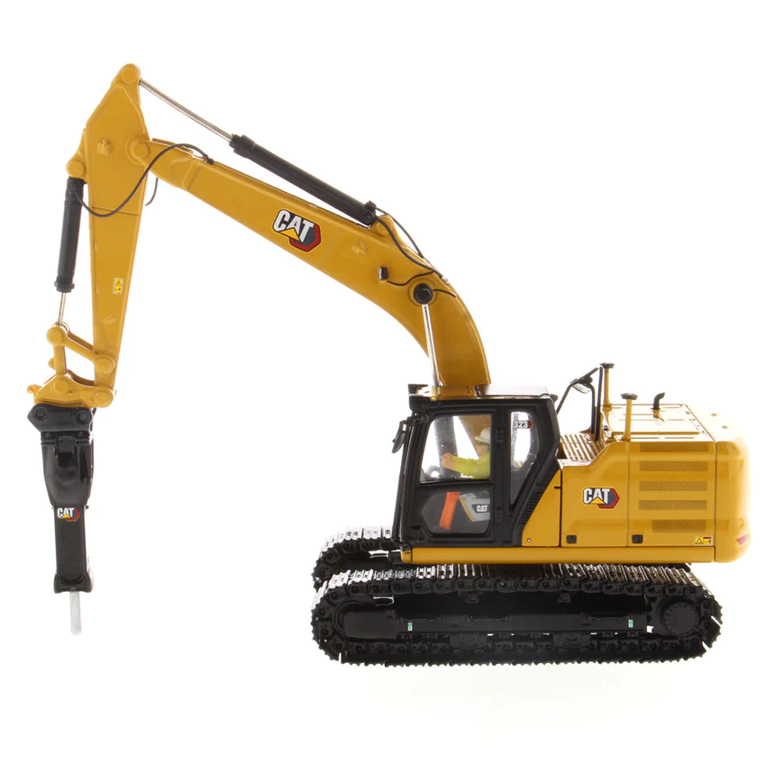 CAT 323 Hydraulic Excavator + 4 work-tools - Next Generation
