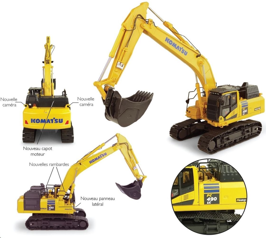 Komatsu PC490LC-11 | Modelsnavigator.com Komatsu PC490LC-11 | Modelsnavigator.com