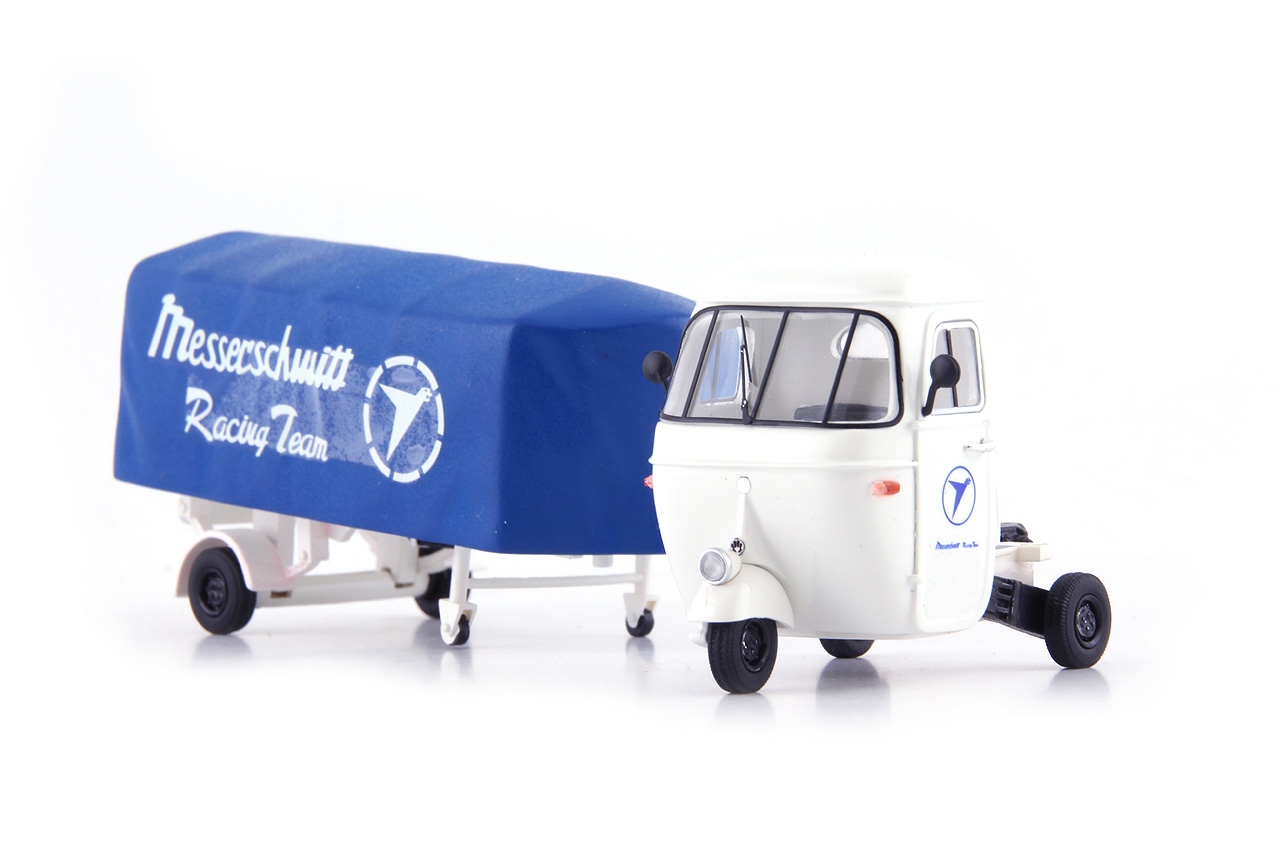 Schuco 1:43 Piaggio Vespa Ape Pentaro Año de construcción 1964 gris