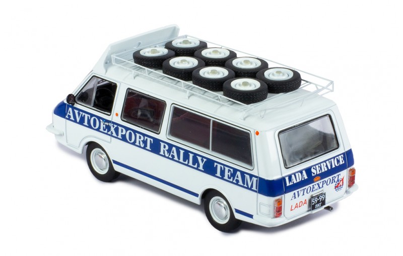 IXO RAF 2203 Assistance Service Autoexport Rallye Team LADA - Miniature 1/43 Neuve