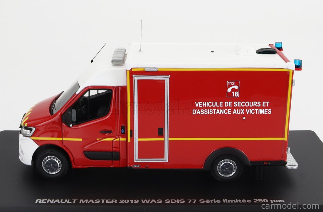 ALERTE, RENAULT Master 2019 WAS SDIS 59