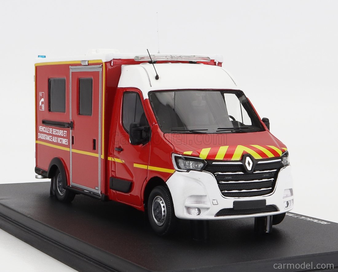 RENAULT MASTER 2019 Was Vsav Sdis 59 - Nord Pompier - Alerte0141 - 1/43 EUR 118,00 - FR