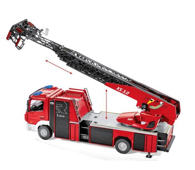 Wiking MB Atego Rosenbauer DL L32-A-XS 3.0 Fire Brigade (1:43) WK043103