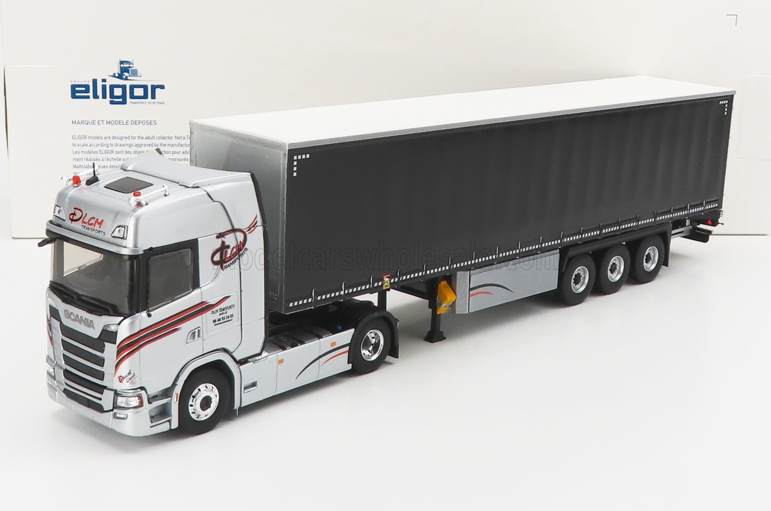くらしを楽しむアイテム ELIGOR - SCANIA - S500 TRUCK TELONATO DLCM TRANSPORTS 2018 商用車、公用車