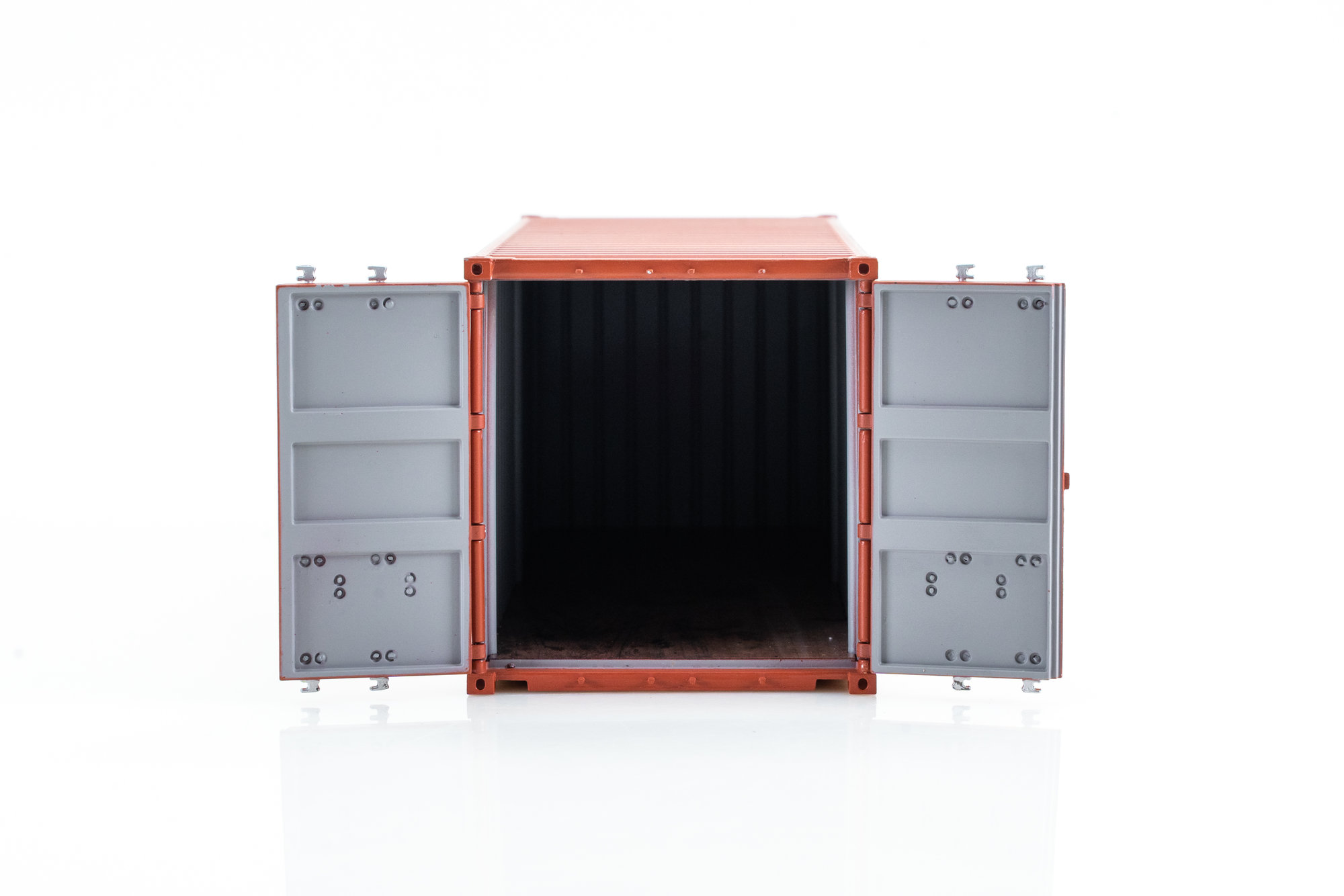 Container with a volume of 20 feet - Brown | Modelsnavigator.com