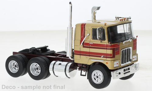 Mack Series F, metallic beige/red, 1977 | Modelsnavigator.com