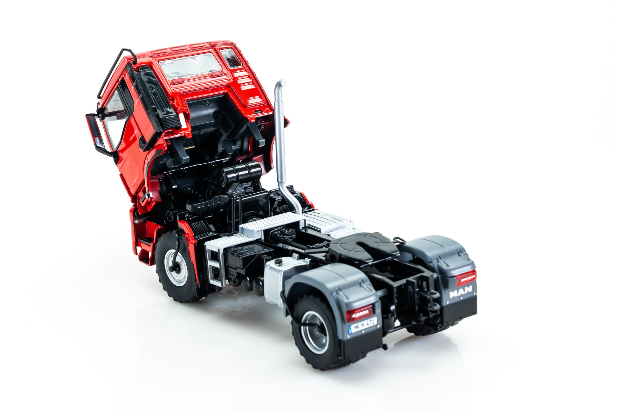 最高品質の TGS MAN 18.510 Modelsnavigator.com | red - tractor 2-axle BL 4x4 モデルカー