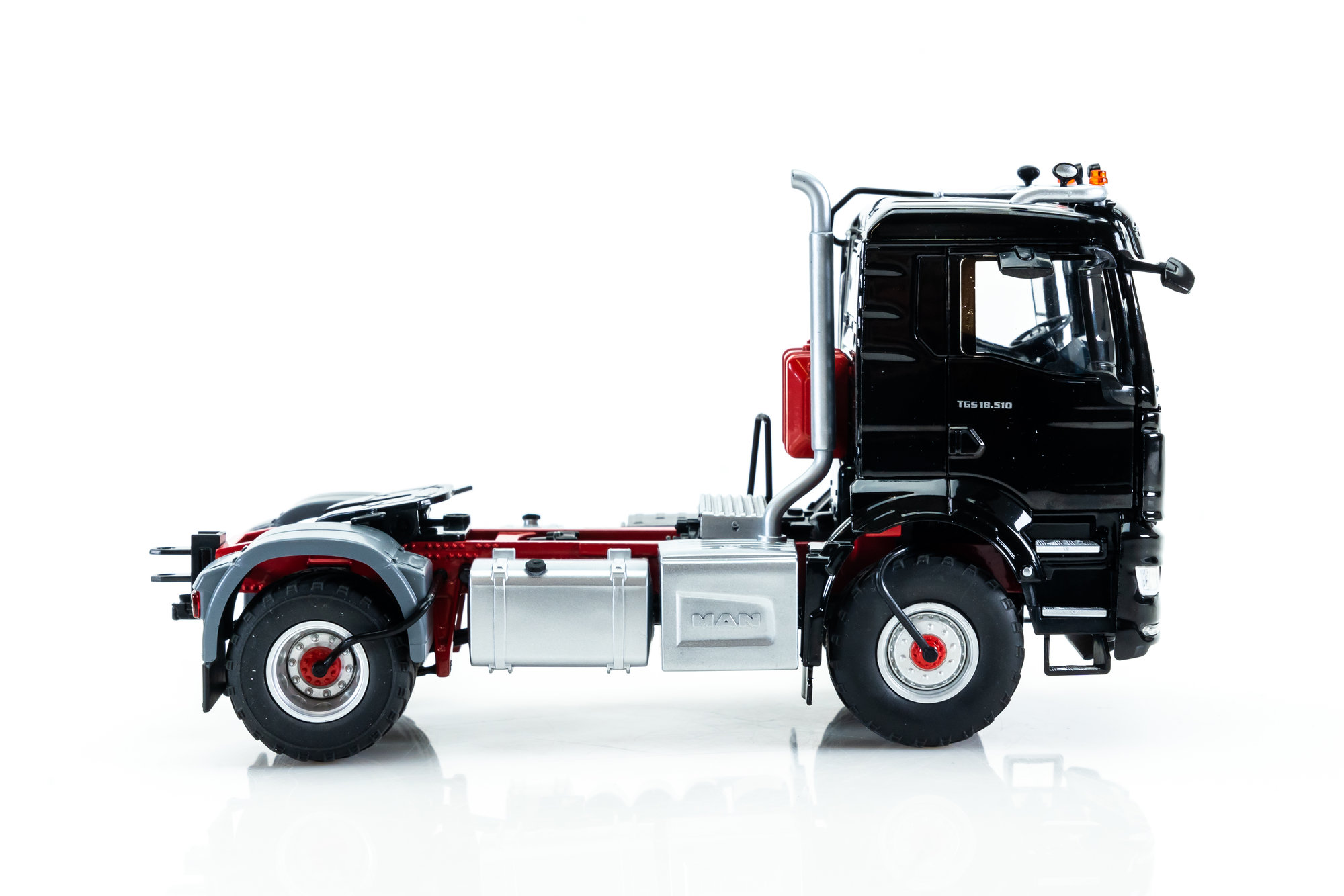 MAN TGS 18.510 4x4 BL 2-axle tractor - black