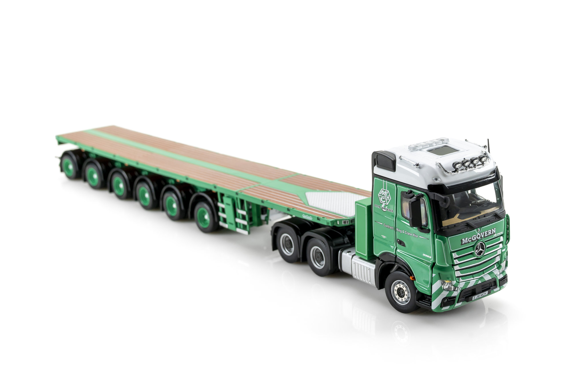 MERCEDES Actros BigSpace 6x4 with NOOTEBOOM semi-trailer MERCEDES Actros BigSpace 6x4 with NOOTEBOOM semi-trailer