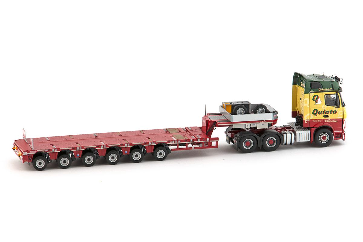 MERCEDES BENZ Arocs Big Space 6x4 with NOOTEBOOM semi