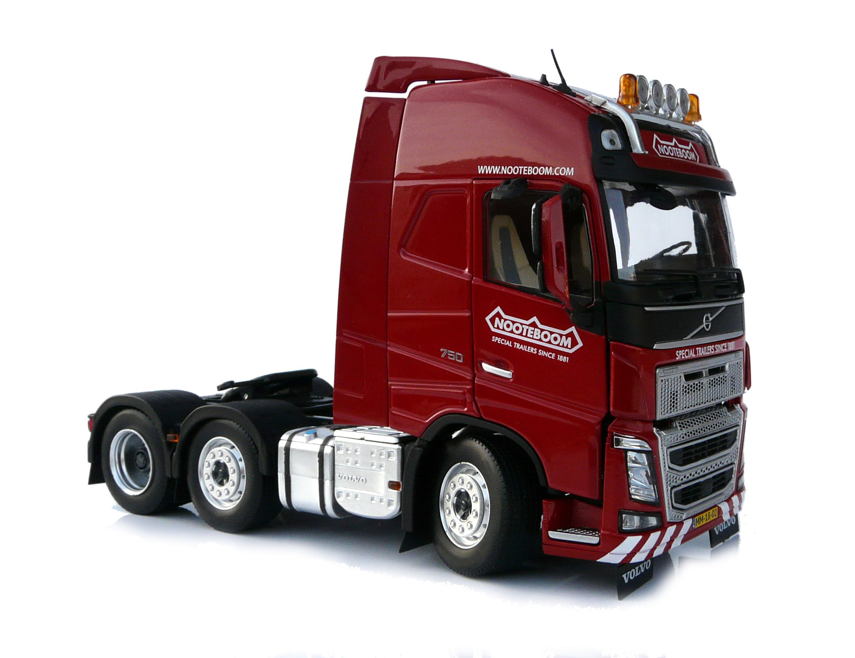 Volvo FH16 6x2 red Nooteboom edition | Modelsnavigator.com