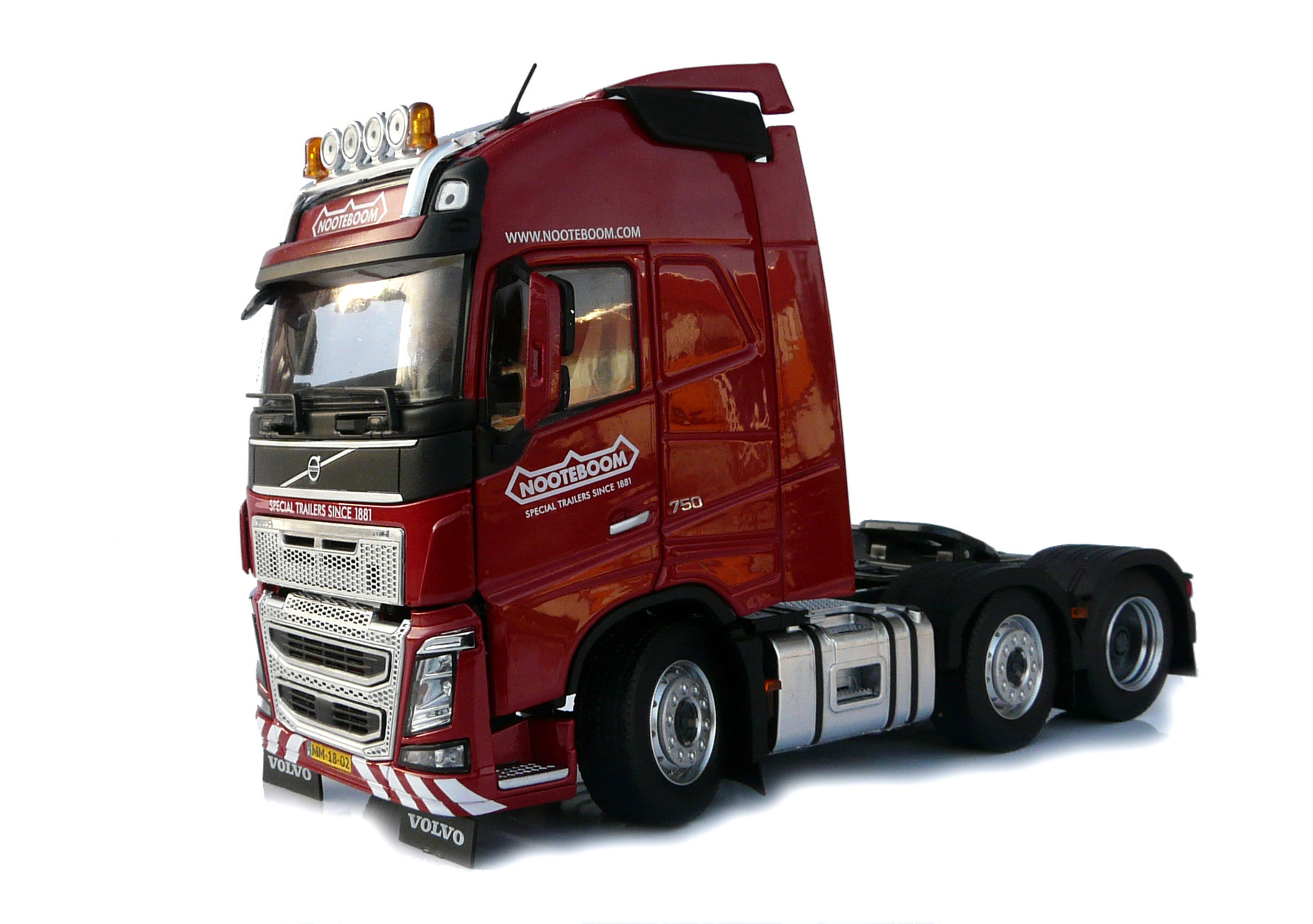 Volvo FH16 6x2 red Nooteboom edition | Modelsnavigator.com