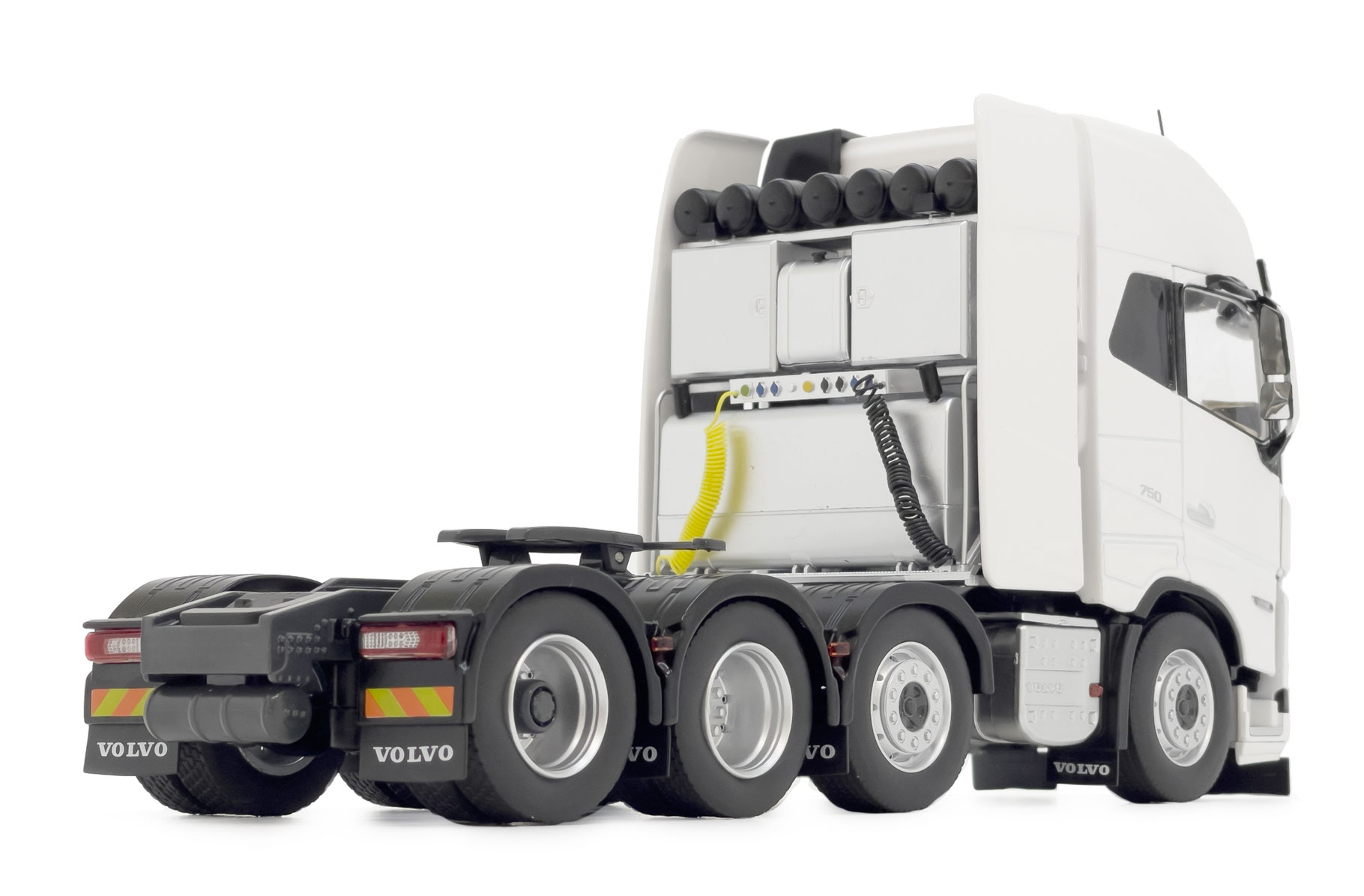 【国際ブランド】 truck FH5 Volvo 8x2 Modelsnavigator.com | white clear 建設車両、作業車
