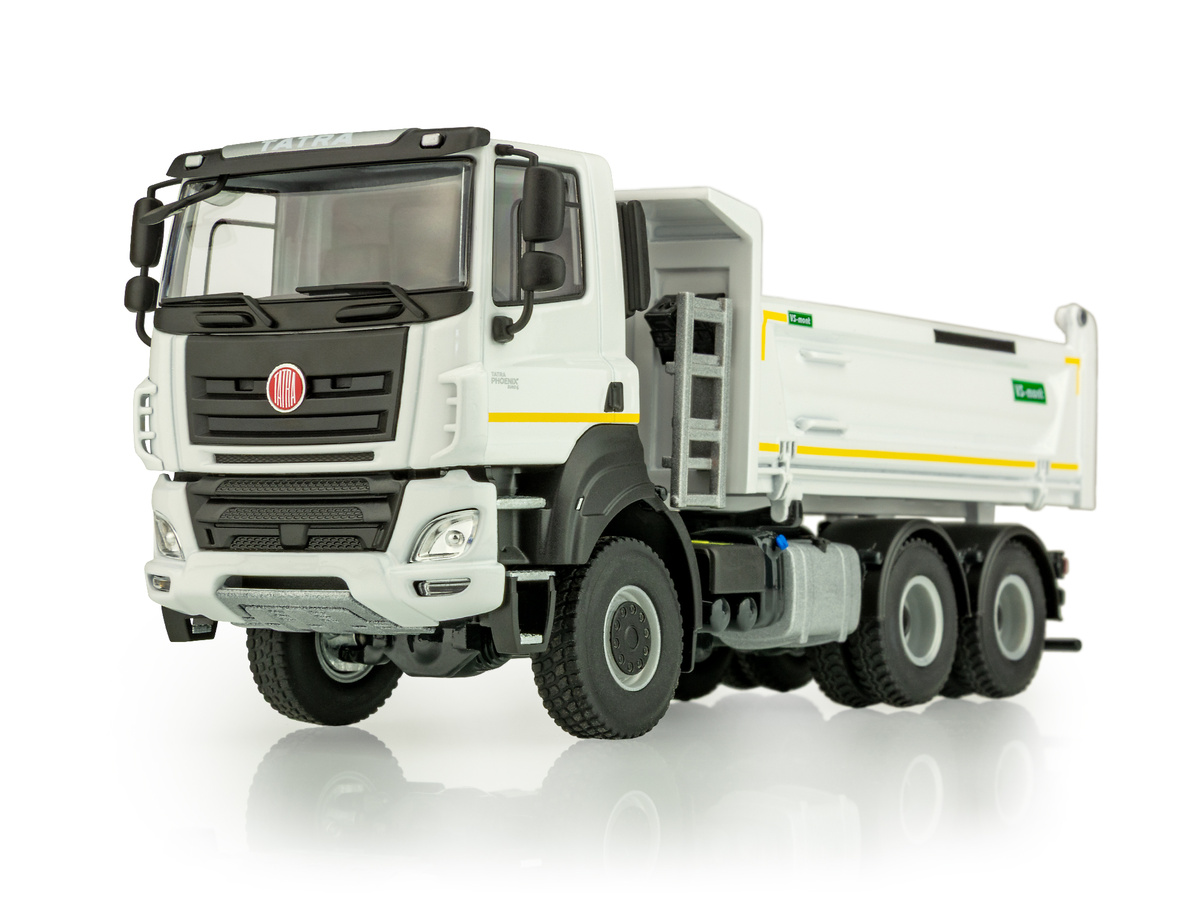 TATRA T138 camion bènne bleu 2 tons 1/87 SCHUCO