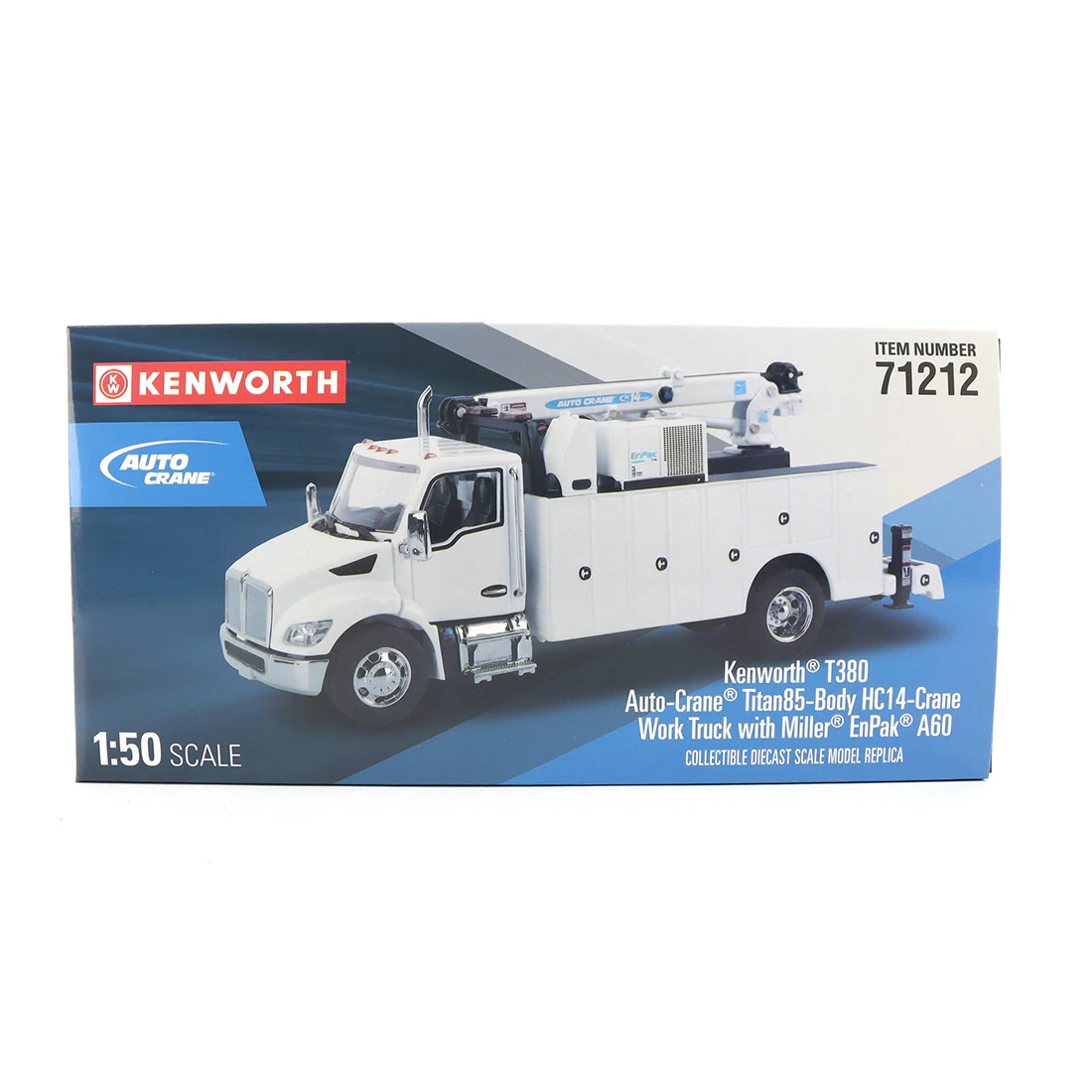 Kenworth T380 Auto-Crane Titan 85-Body HC14-Crane Work Truck