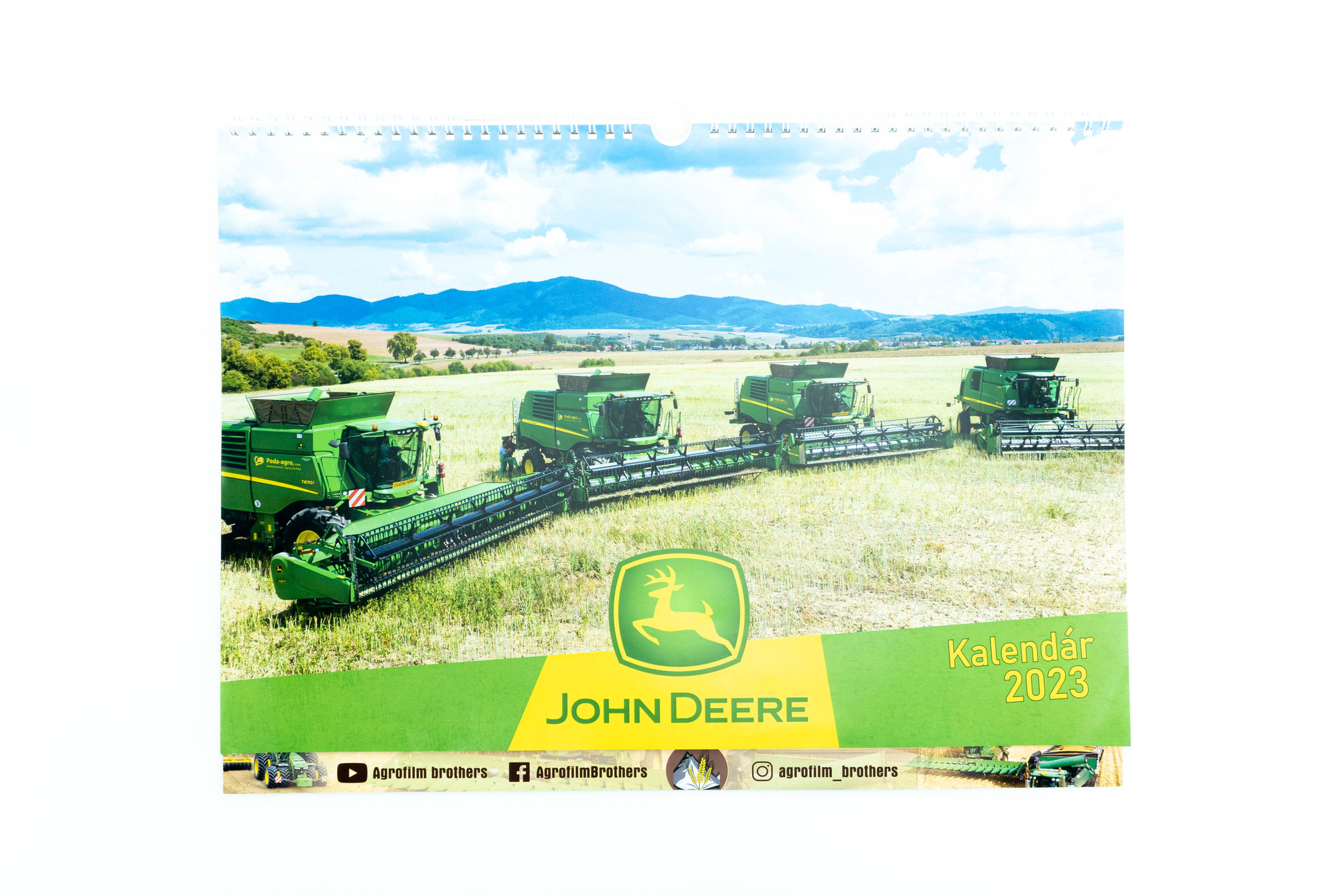 JOHN DEERE machines calendar 2023