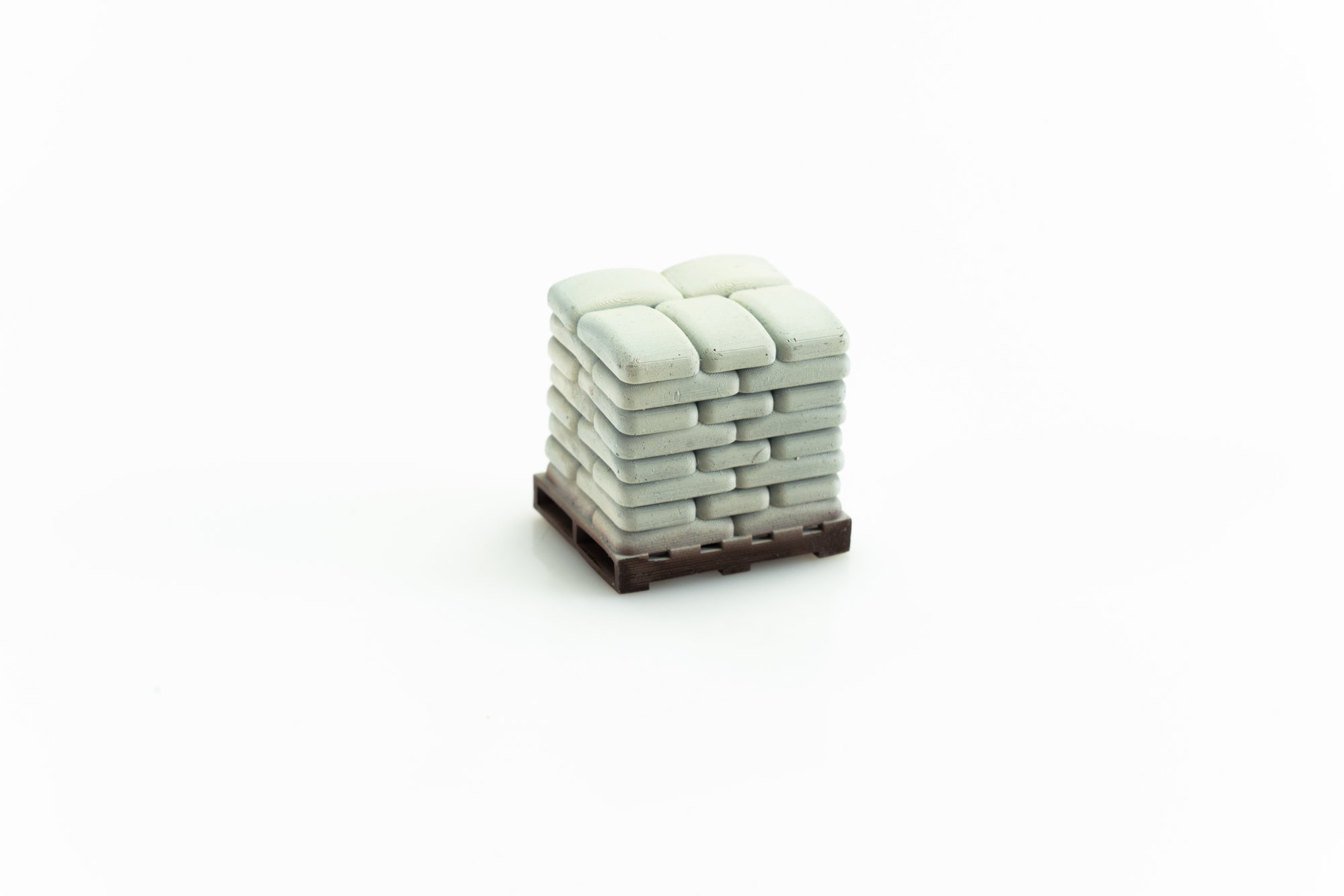 Pallet with cement | Modelsnavigator.com