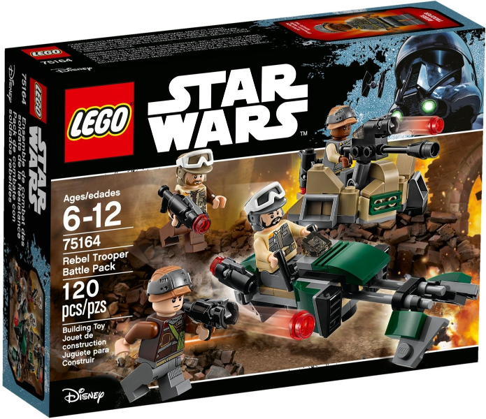 Star Wars 2017 Sets Lego Star Wars Rebel Trooper Battle Pack