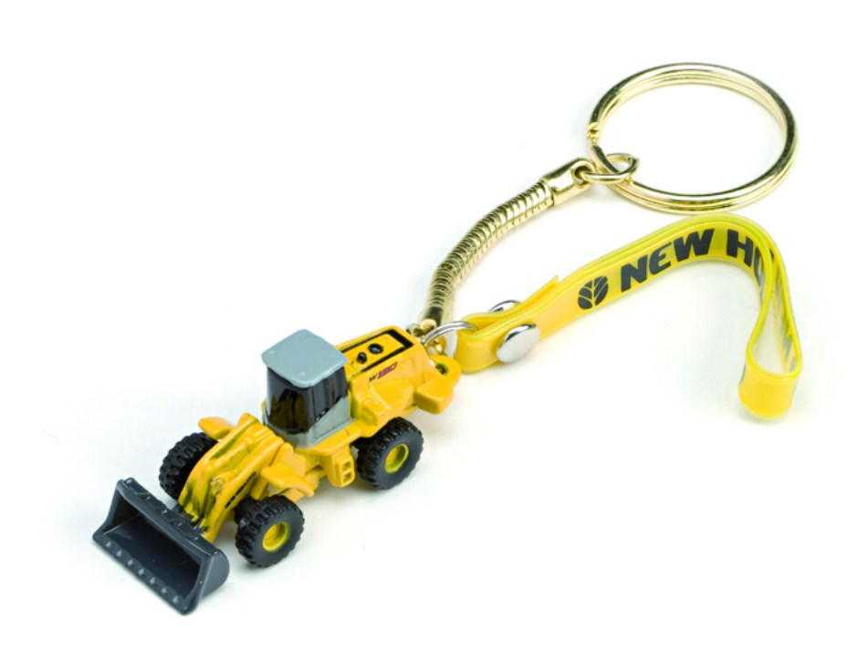 Keychain Backhoe Loader NEW HOLLAND