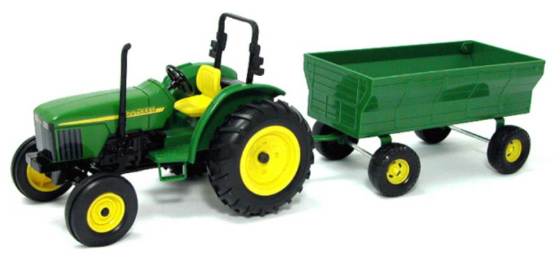 John Deere Tractor and Wagon | Modelsnavigator.com