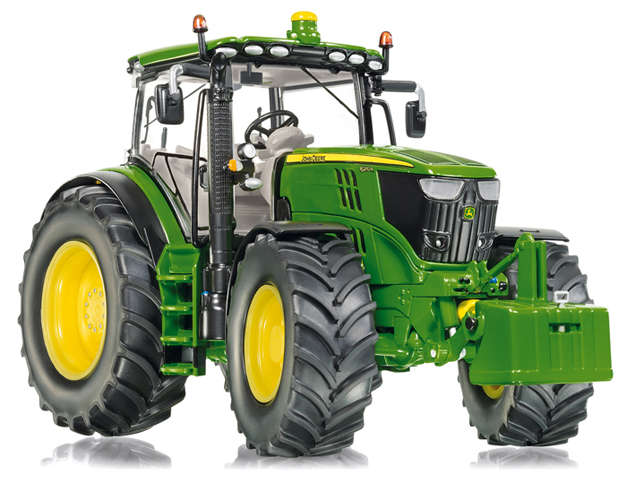 Wiking 1:32 John Deere 6210R Traktor green 7321 model car