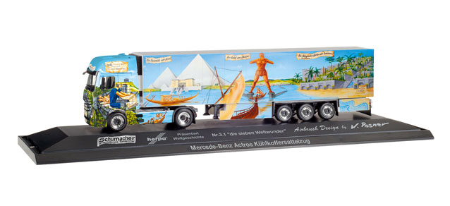 Mercedes-Benz Actros Gigaspace refrigerated box semitrailer