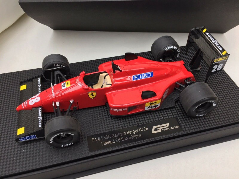 予約】2025年発売予定FERRARI F1 87/88C N 28 WINNER ITALY MONZA GP (with