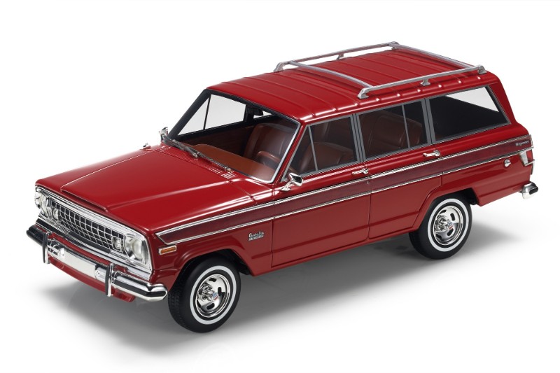 NEO 1/43 Jeep Grand Wagoneer Rouge - Modèle Résine - Collection Limitée