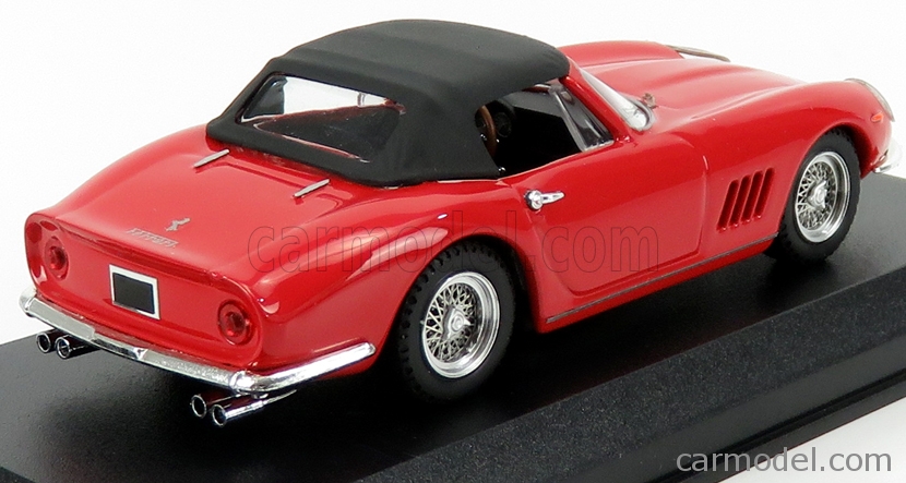KK-Scale 1:18 Ferrari 275 GTB/4 NART Spyder Avec Jantes à Rayons 1967 Vert Metallique Echelle Kkdc180237