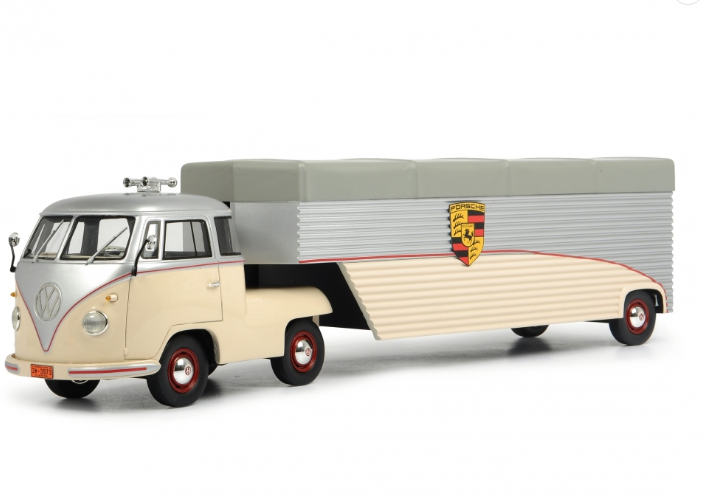 VOLKSWAGEN - T1b CONTINENTAL MOTORS PORSCHE CAR TRANSPORTER - 1962 