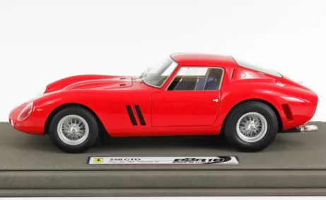 Miniature BBR 1/18 - Ferrari 250 GTO - Press Day 24 Février 1962 - Avec Vitrine - BBR1803AV