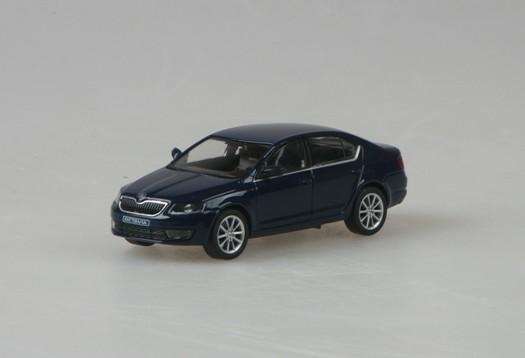 Miniature Skoda Octavia 3 - Pazifik Bleu - Abrex 1:43 - NEUVE