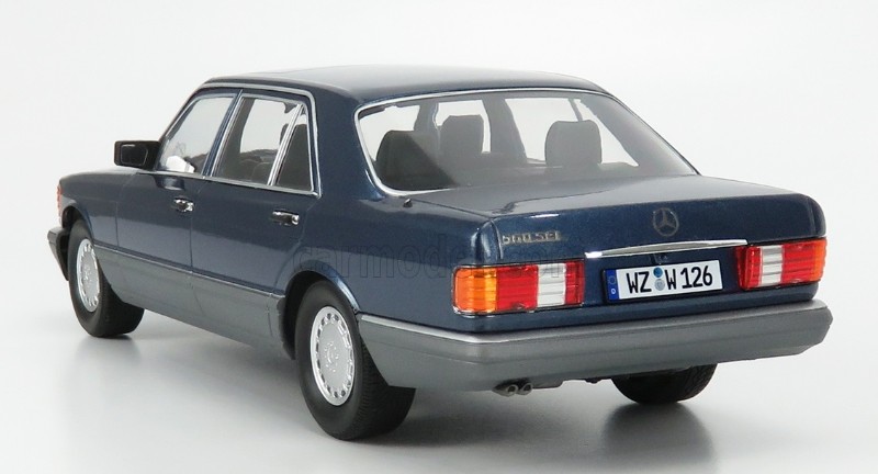 MERCEDES BENZ - S-CLASS 560SEL (W126) 2S 1985 blue