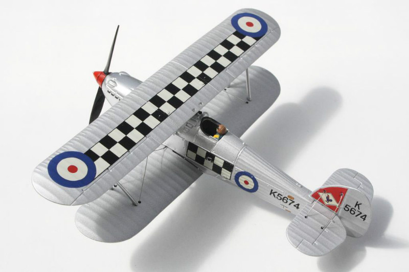 Aircraft Hawker Fury Mk I K5674 | Modelsnavigator.com