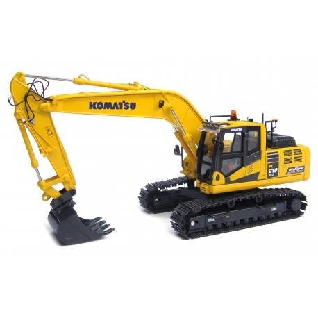 現品限り☆ KOMATSU PC210LC 1/50　アタッチメント付き Komatsu PC210-10 Excavator 1/50 Scale DieCast Model New in