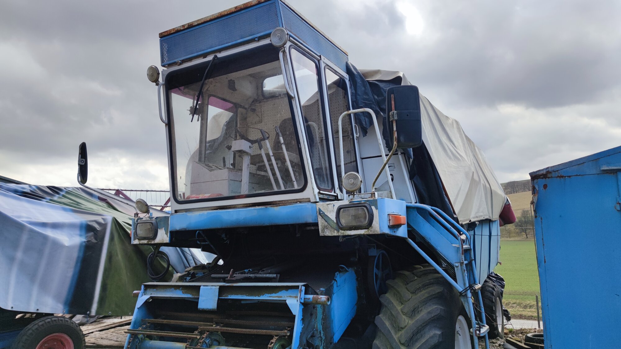 realny kombajn e516